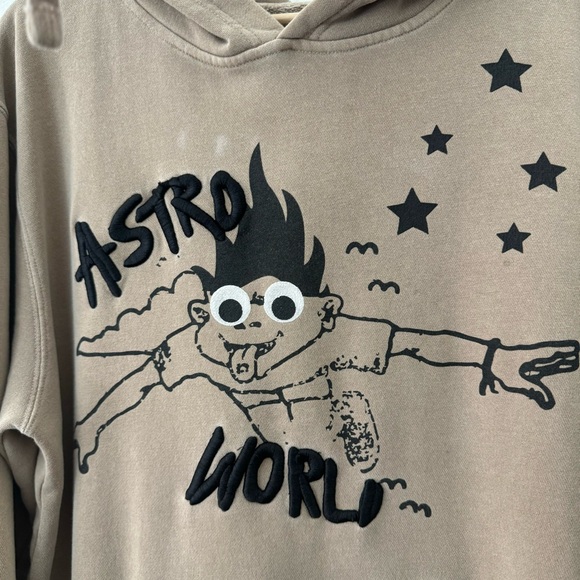 Travis Scott Astroworld Pull Over Hoodie Sweater Concert Merchandise Size Medium - Picture 3 of 10
